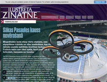 Tablet Screenshot of ilustretazinatne.lv
